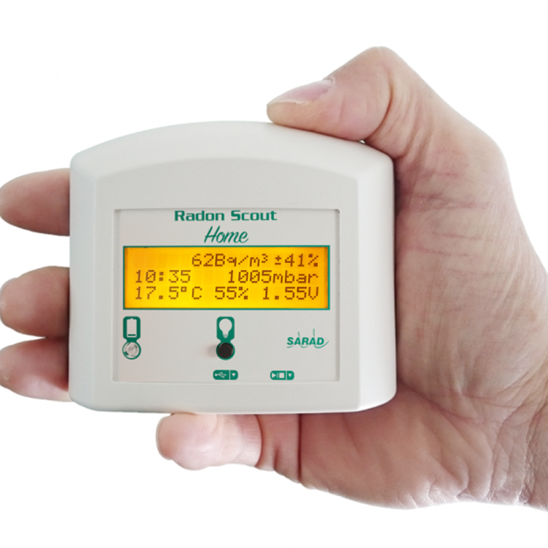 APVL – Moniteur radon Radon Scout Home