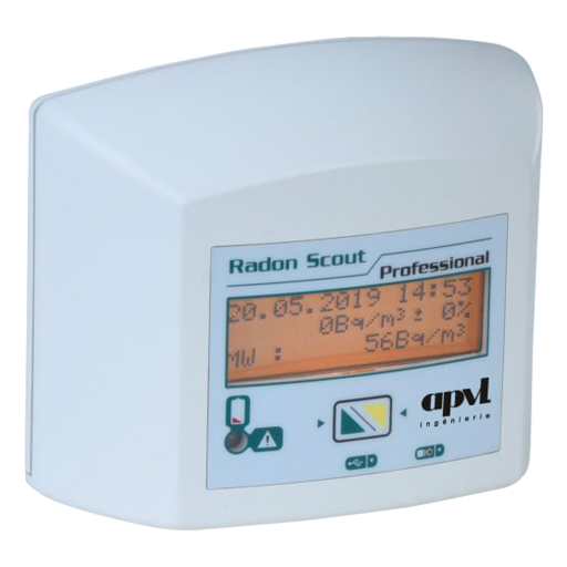 APVL – Moniteur radon Radon Scout Professional
